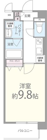 エスポワールの物件間取画像